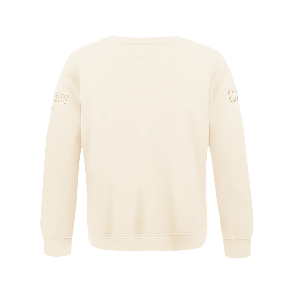 NBA CLEVELAND CAVALIERS NEUTRAL BIG BOYS FLC CREWNECK (EGGSHELL) - Image 3