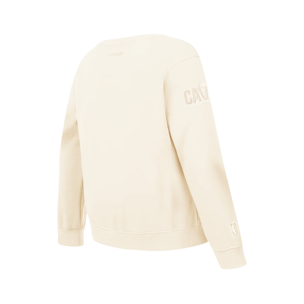 NBA CLEVELAND CAVALIERS NEUTRAL BIG BOYS FLC CREWNECK (EGGSHELL) - Image 4