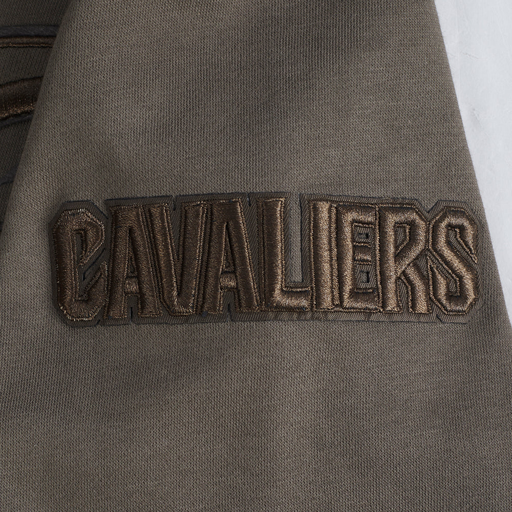 NBA CLEVELAND CAVALIERS NEUTRAL BIG BOYS FLC PO HOODIE (DARK TAUPE) - Image 8
