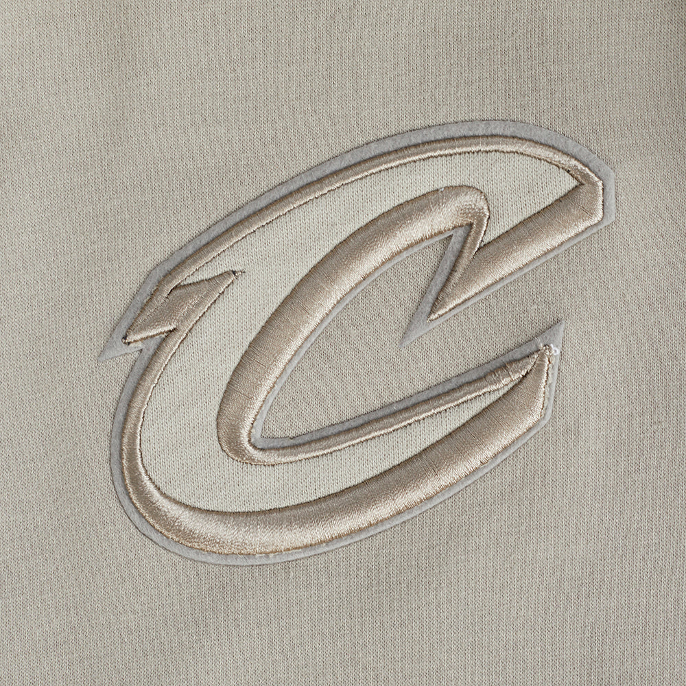 NBA CLEVELAND CAVALIERS NEUTRAL BIG BOYS FLC PO HOODIE (TAUPE) - Image 5