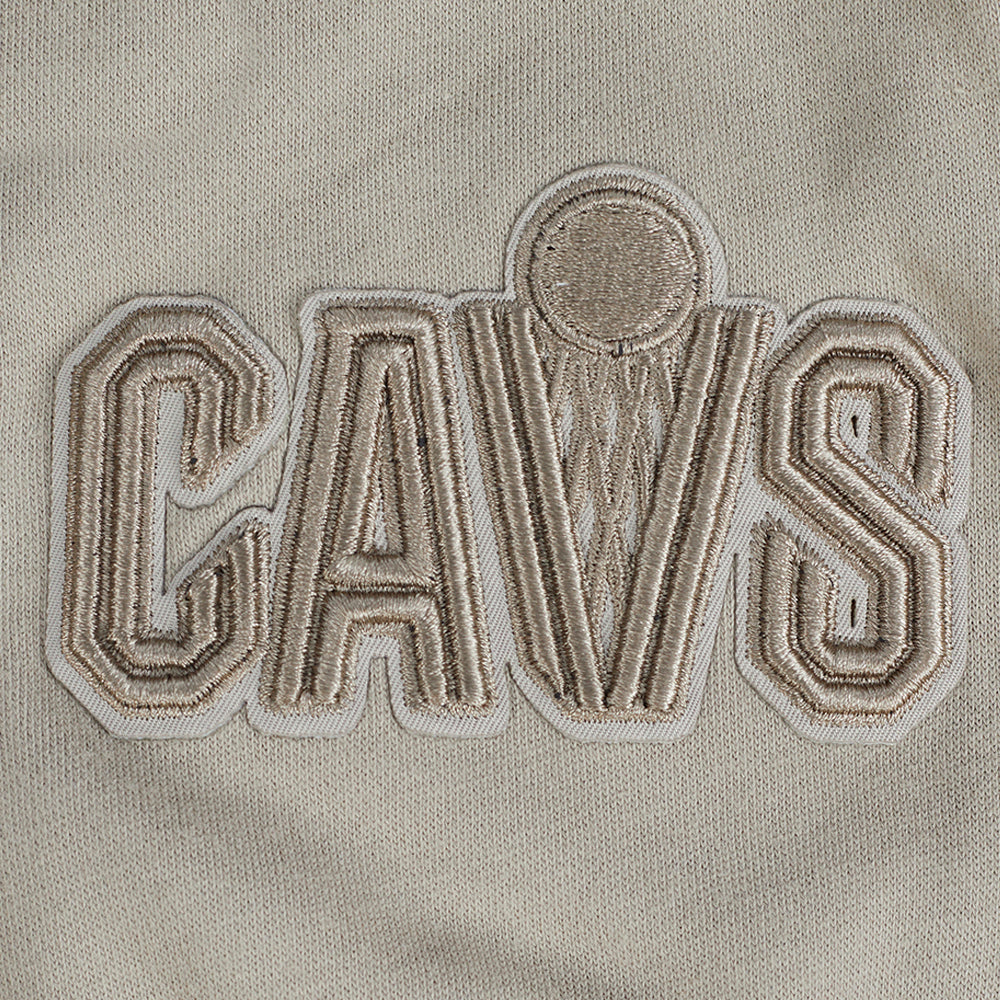 NBA CLEVELAND CAVALIERS NEUTRAL BIG BOYS FLC PO HOODIE (TAUPE) - Image 6