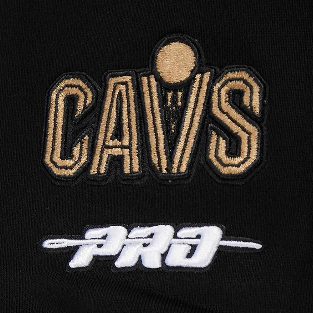 CLEVELAND CAVALIERS WINGSPAN WOMEN'S FLC CREWNECK (BLACK) - Image 11