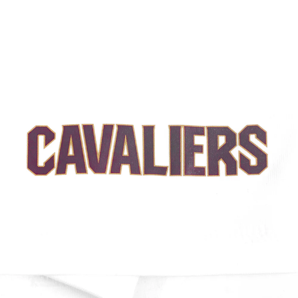 NBA CLEVELAND CAVALIERS CLASSIC WOMEN'S COTTON BIKE SHORT (WHITE) - Image 6