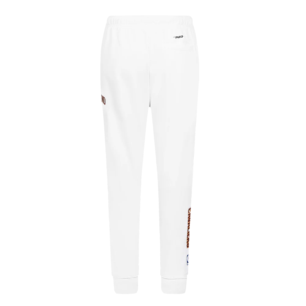 NBA CLEVELAND CAVALIERS CLASSIC WOMEN'S FLEECE SWEATPANT (WHITE) - Image 4
