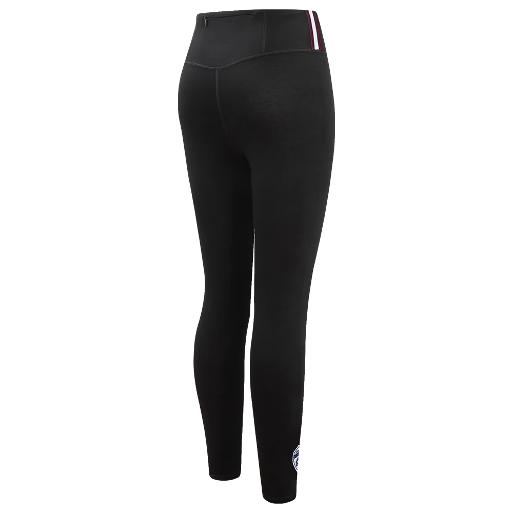 NBA CLEVELAND CAVALIERS PRO PREP WOMEN'S HIGH WAIST JERSEY LEGGING (BLACK) - Image 4