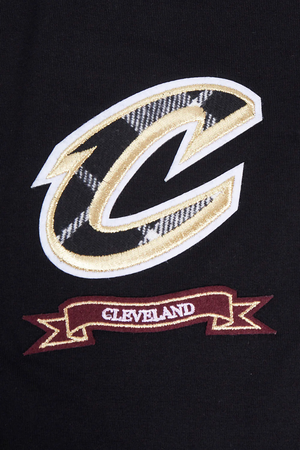 NBA CLEVELAND CAVALIERS PRO PREP WOMEN'S HIGH WAIST JERSEY LEGGING (BLACK) - Image 5