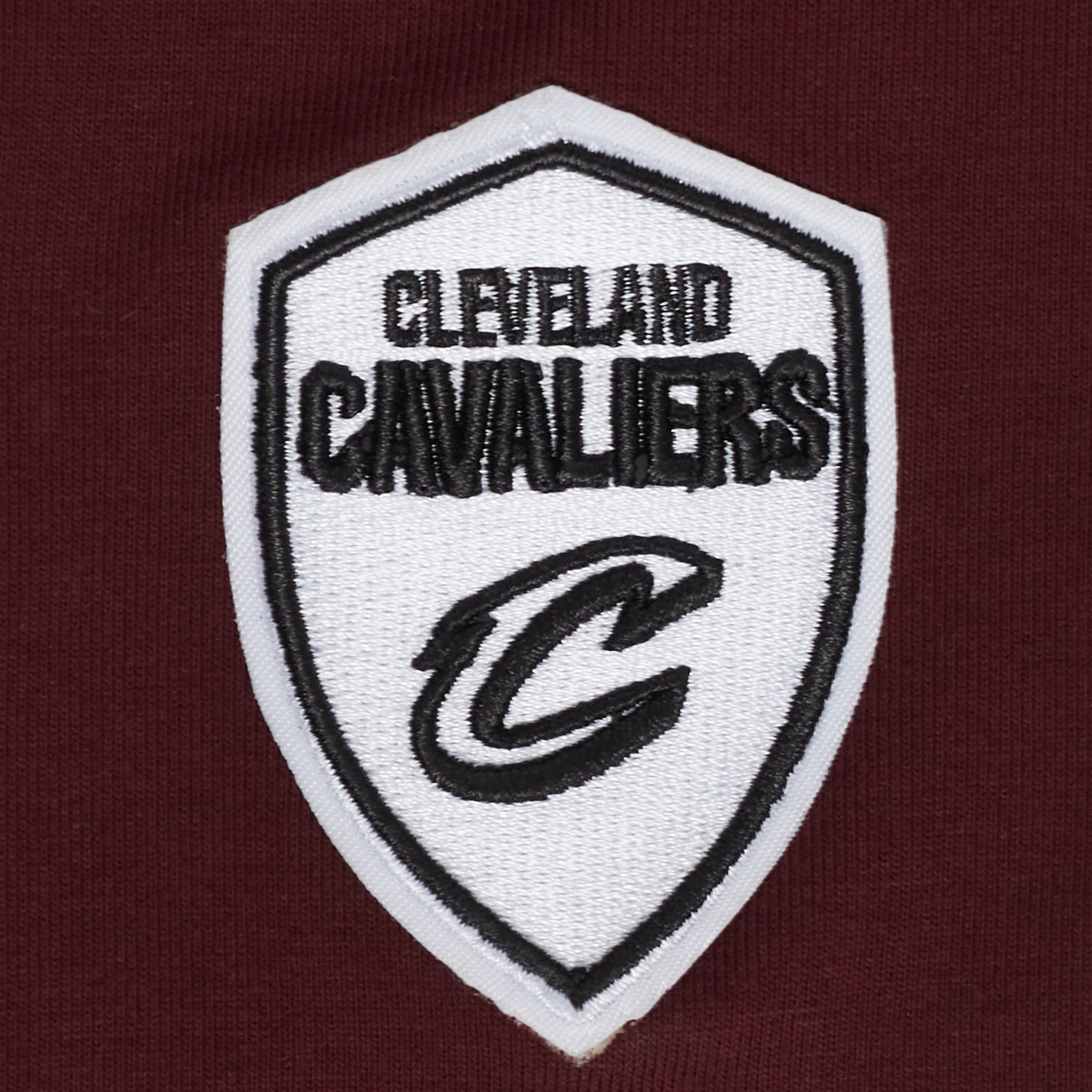 NBA CLEVELAND CAVALIERS PRO PREP WOMEN'S HIGH WAIST JERSEY LEGGING (WINE) - Image 6