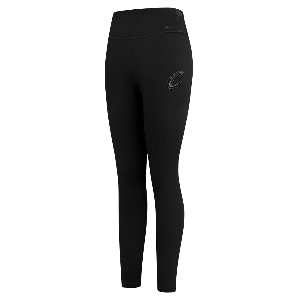 NBA CLEVELAND CAVALIERS TRIPLE BLACK WOMEN'S JERSEY LEGGING (TRIPLE BLACK)