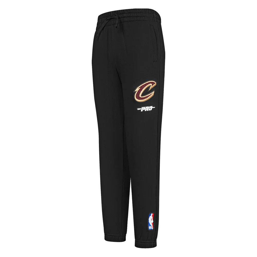 NBA CLEVELAND CAVALIERS CLASSIC TODDLER BOYS FLC SWEATPANT (BLACK) - Image 2