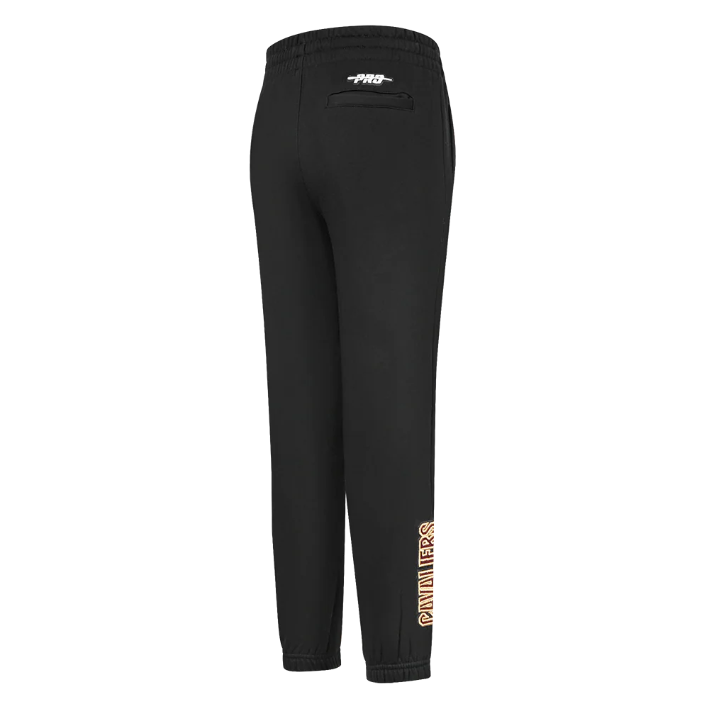 NBA CLEVELAND CAVALIERS CLASSIC TODDLER BOYS FLC SWEATPANT (BLACK) - Image 4