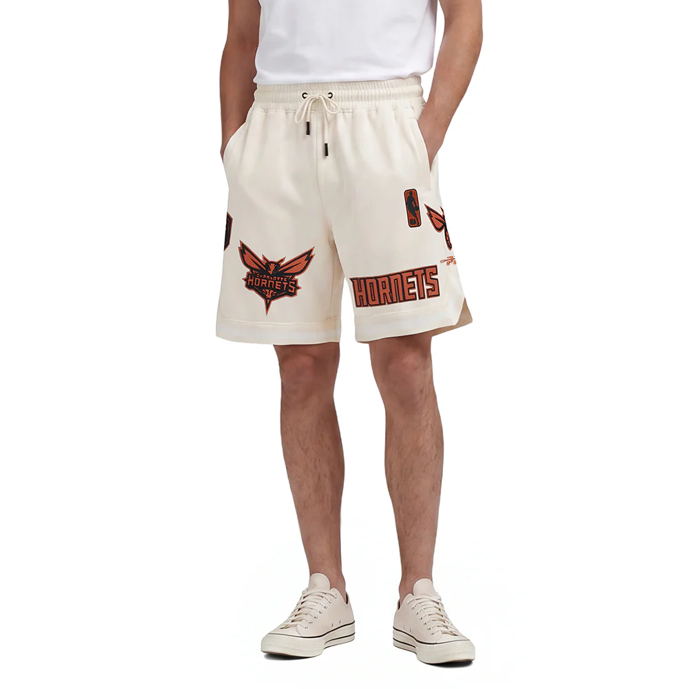 NBA CHARLOTTE HORNETS NBA TONAL MEN'S DK SHORT (EGGSHELL)