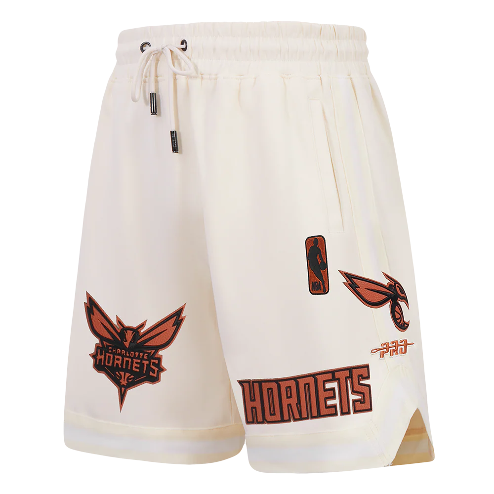 NBA CHARLOTTE HORNETS NBA TONAL MEN'S DK SHORT (EGGSHELL) - Image 4