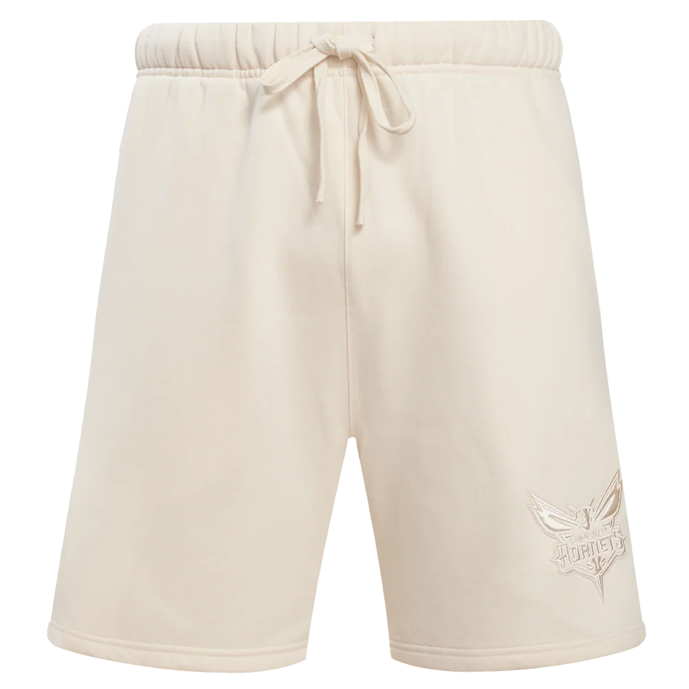 NBA CHARLOTTE HORNETS NEUTRAL MEN'S SHORT (EGGSHELL) - Image 2
