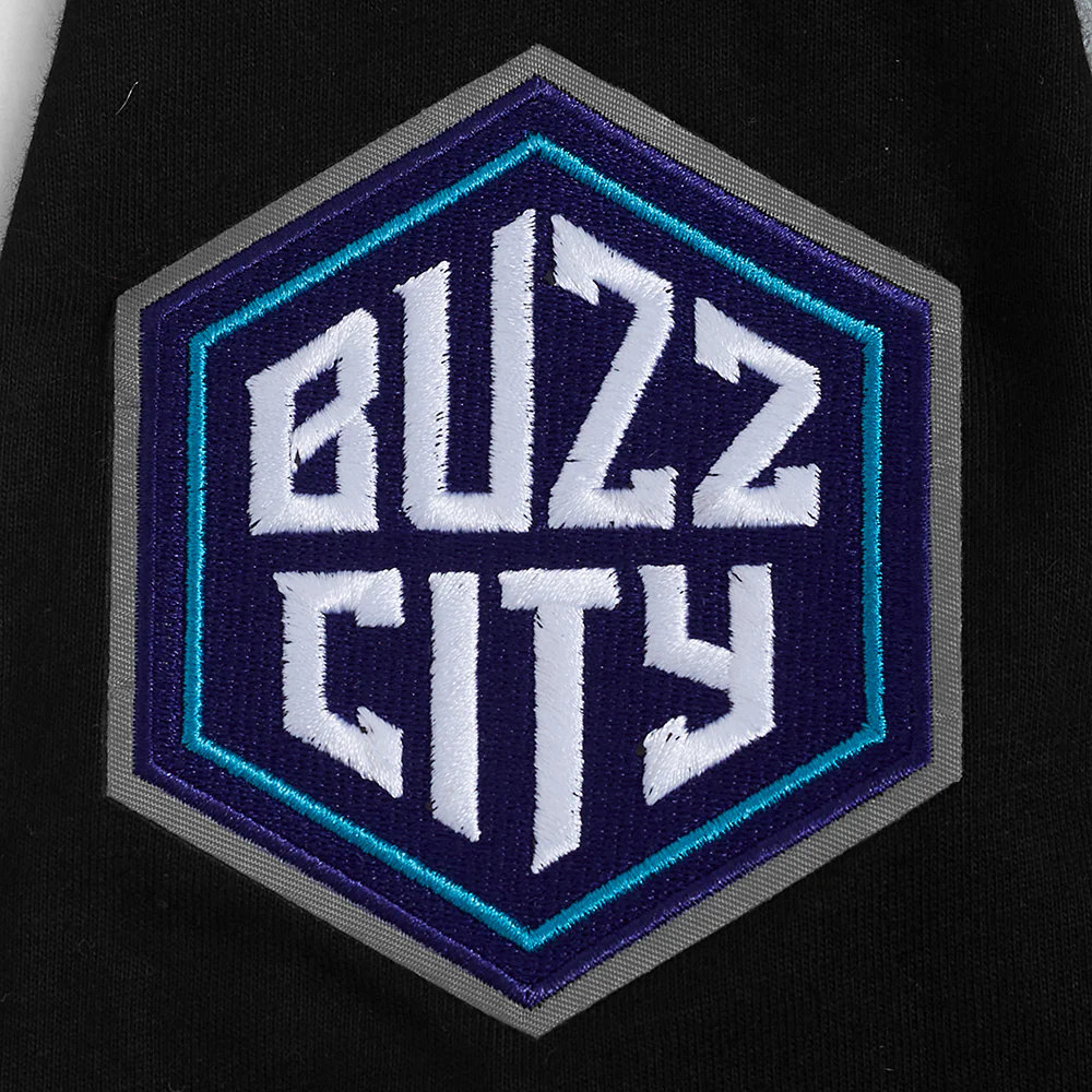 NBA CHARLOTTE HORNETS CLASSIC BIG BOYS SJ TEE (BLACK) - Image 7