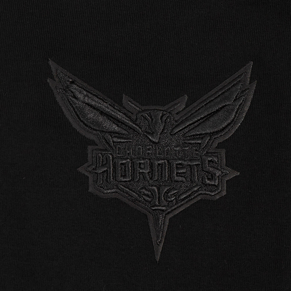 NBA CHARLOTTE HORNETS NEUTRAL WOMEN'S JERSEY LEGGING (BLACK) - Image 5