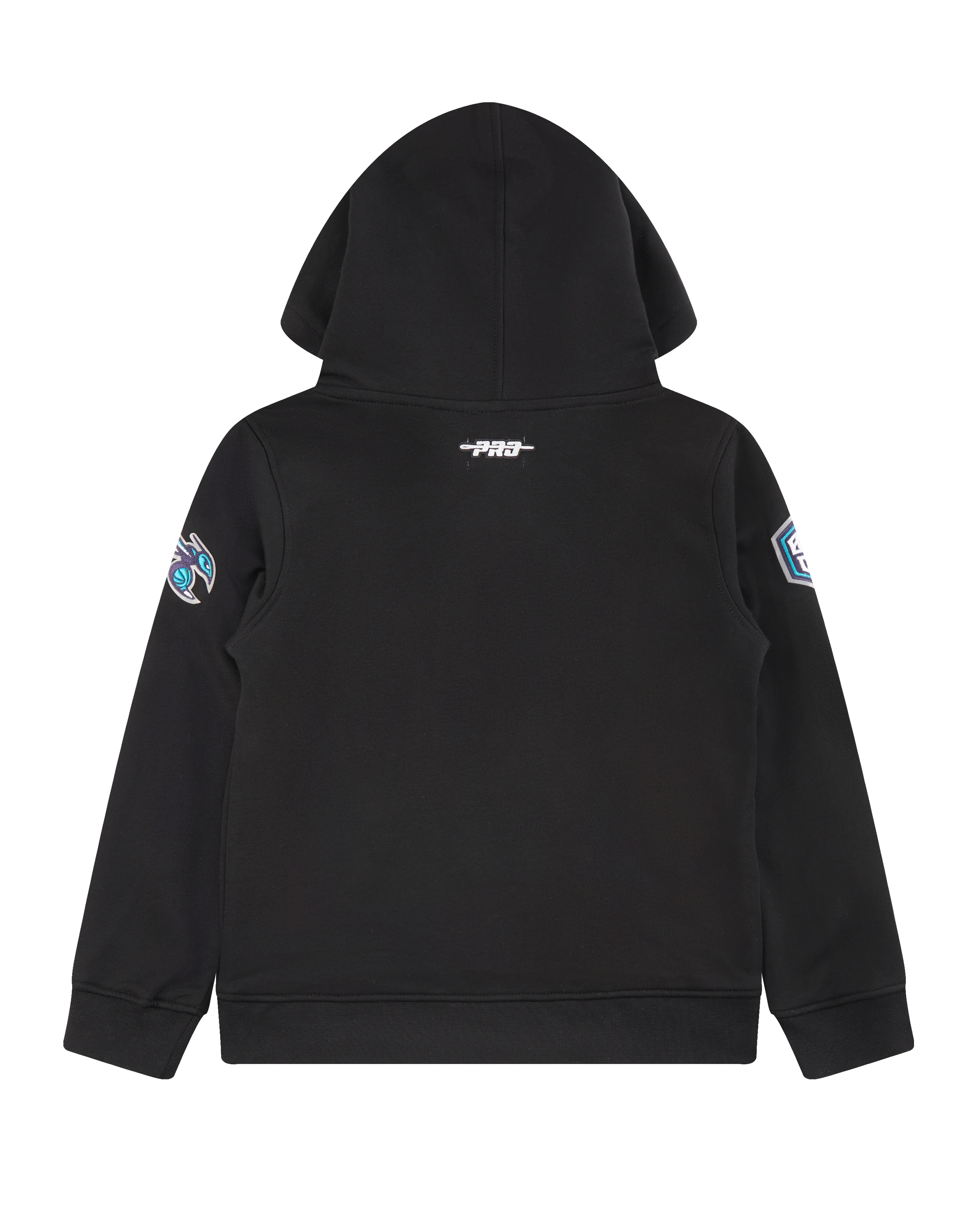 NBA CHARLOTTE HORNETS CLASSIC LITTLE BOYS FLEECE PULLOVER HOODIE (BLACK) - Image 4
