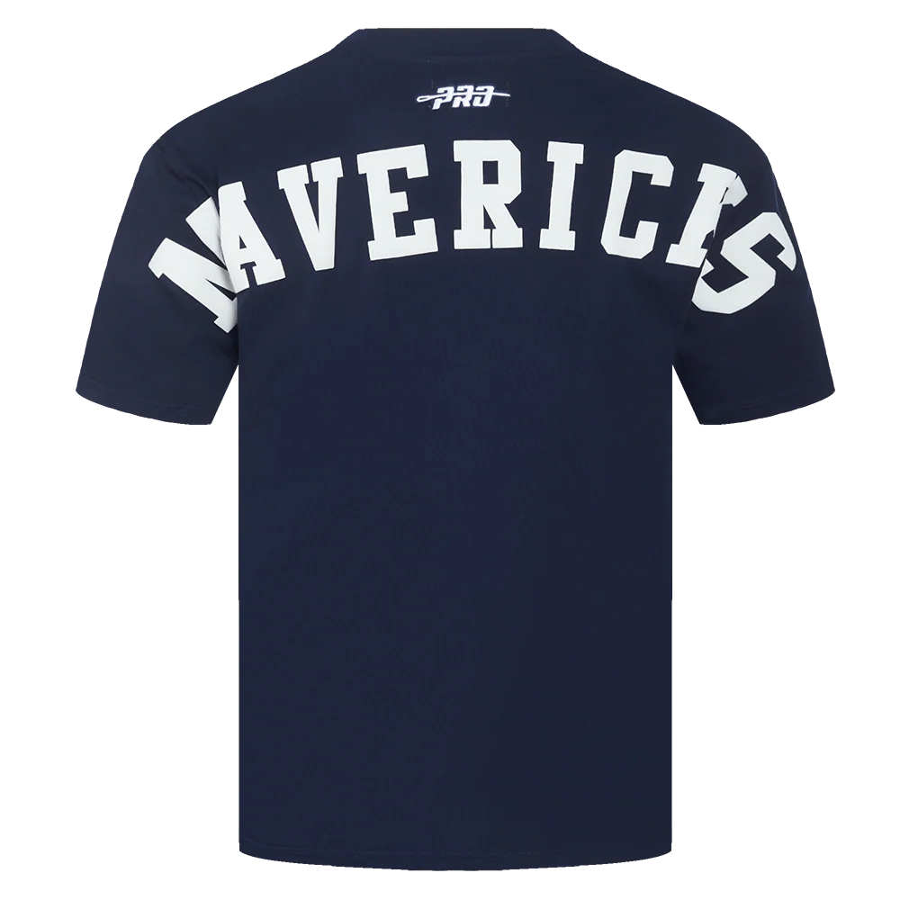 NBA DALLAS MAVERICKS WINGSPAN MEN'S CJ DROP SHOULDER TEE (MIDNIGHT NAVY) - Image 5
