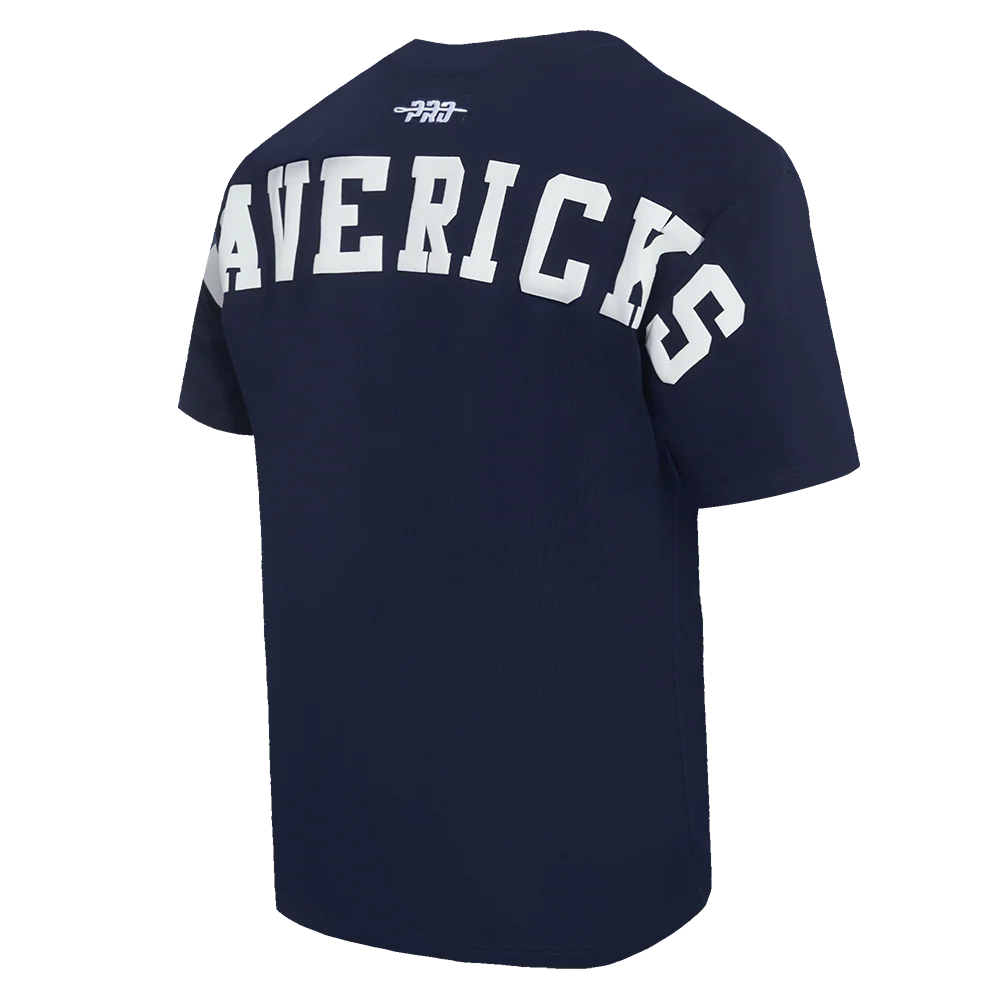 NBA DALLAS MAVERICKS WINGSPAN MEN'S CJ DROP SHOULDER TEE (MIDNIGHT NAVY) - Image 6