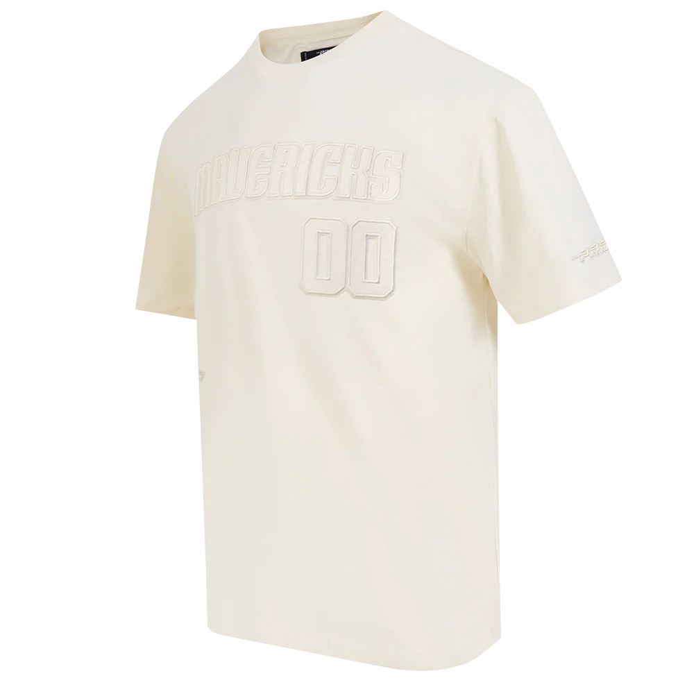 NBA DALLAS MAVERICKS MAX CHRISTIE #00 NEUTRAL PNN MEN'S DROP SHOULDER TEE (EGGSHELL) - Image 2