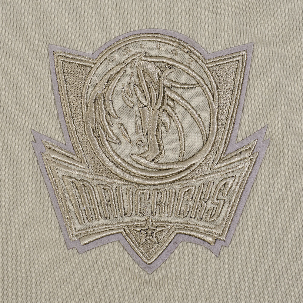 NBA DALLAS MAVERICKS NEUTRAL MEN'S CJ DROP SHOULDER TEE (TAUPE) - Image 9