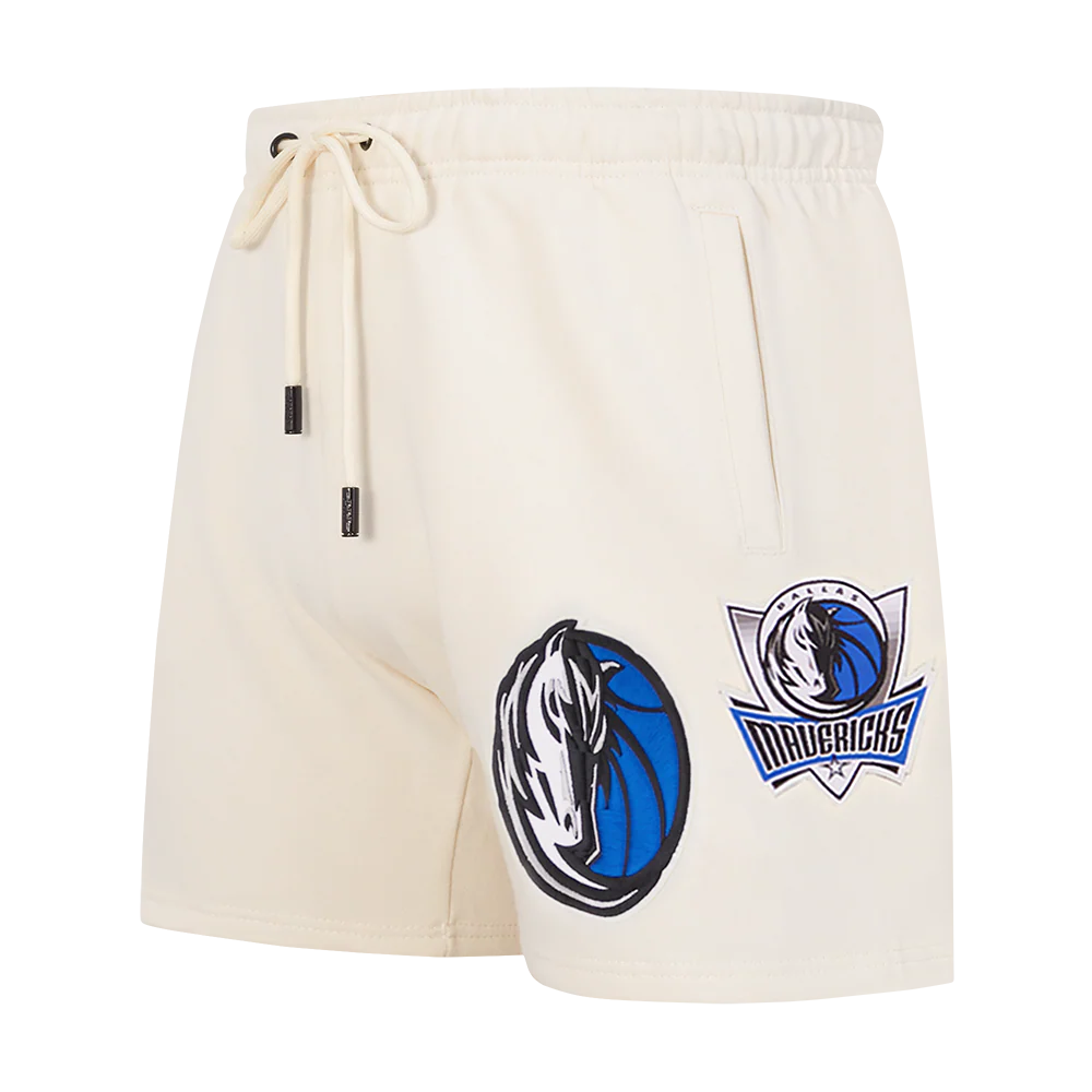 NBA DALLAS MAVERICKS CLASSIC WOVEN MEN'S SHORT (EGGSHELL)
