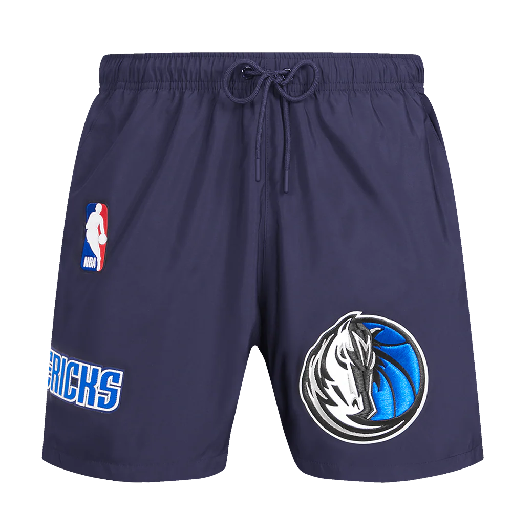 NBA DALLAS MAVERICKS CLASSIC WOVEN MEN'S SHORT (MIDNIGHT NAVY) - Image 2