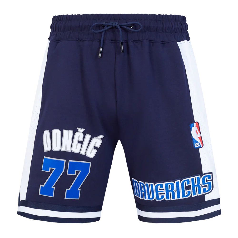 NBA DALLAS MAVERICKS LUKA DONCIC #77 CLASSIC MEN'S DK 2.0 SHORT (MIDNIGHT NAVY) - Image 2