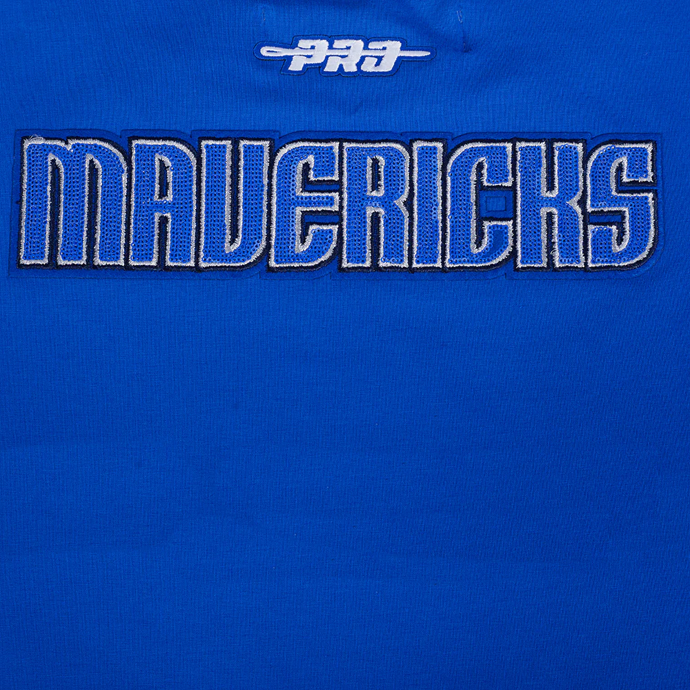 NBA DALLAS MAVERICKS GAME DAY CLASSICS WOMEN'S SJ BABY DOLL TEE (ROYAL BLUE) - Image 8