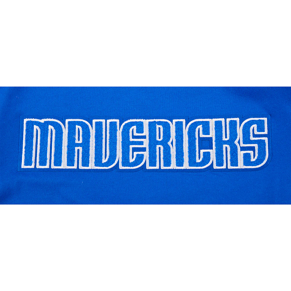 NBA DALLAS MAVERICKS CLASSIC BIG BOYS SS STRIPED RIB TEE (ROYAL BLUE) - Image 6