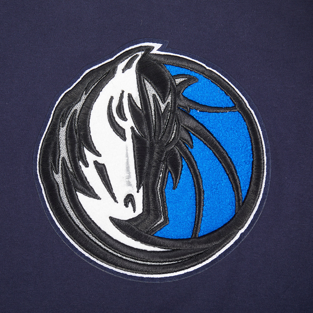 NBA DALLAS MAVERICKS RETRO CLASSIC BIG BOY'S SS TEE (MIDNIGHT NAVY) - Image 5
