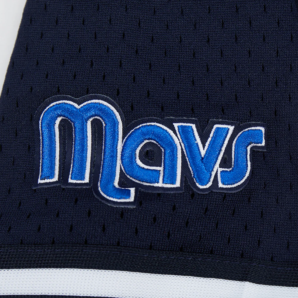 NBA DALLAS MAVERICKS ANTHONY DAVIS #3 CLASSIC PNN BIG BOY'S MESH BUTTON DOWN SHIRT (MIDNIGHT NAVY) - Image 6