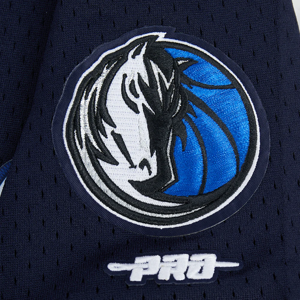 NBA DALLAS MAVERICKS ANTHONY DAVIS #3 CLASSIC PNN BIG BOY'S MESH BUTTON DOWN SHIRT (MIDNIGHT NAVY) - Image 7