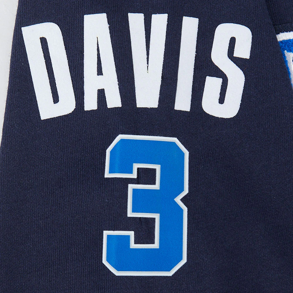 DALLAS MAVERICKS Anthony Davis #3 CLASSIC PNN BIG BOY'S SS TEE (MIDNIGHT NAVY) - Image 5