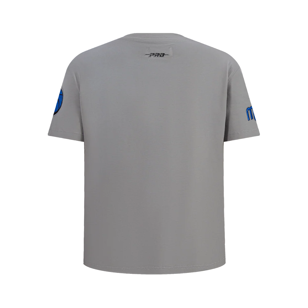 NBA DALLAS MAVERICKS ANTHONY DAVIS #3 CLASSIC PNN BIG BOY'S SS TAPING T (GRAY) - Image 3