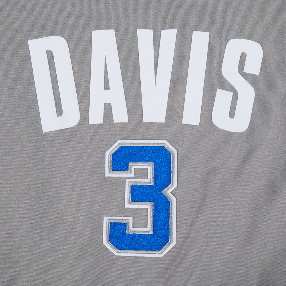 NBA DALLAS MAVERICKS ANTHONY DAVIS #3 CLASSIC PNN BIG BOY'S SS TAPING T (GRAY) - Image 6