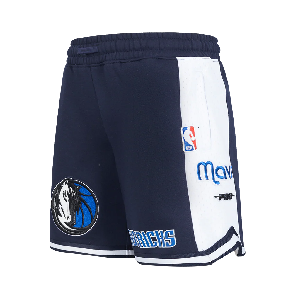 NBA DALLAS MAVERICKS CLASSIC BIG BOYS FLC 2.0 SHORT (MIDNIGHT NAVY)