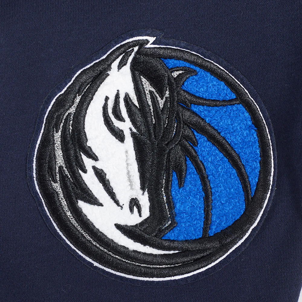 NBA DALLAS MAVERICKS CLASSIC BIG BOYS FLC 2.0 SHORT (MIDNIGHT NAVY) - Image 8