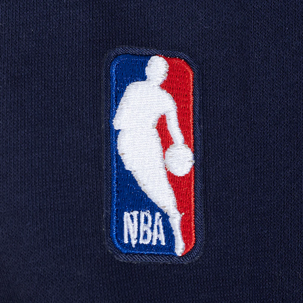 NBA DALLAS MAVERICKS RETRO CLASSIC BIG BOYS RIB FLEECE PULLOVER HOODIE (MIDNIGHT NAVY) - Image 6