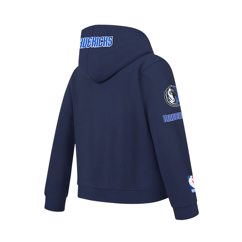 NBA DALLAS MAVERICKS ANTHONY DAVIS #3 CLASSIC PNN BIG BOY'S FLEECE PO H (MIDNIGHT NAVY) - Image 6