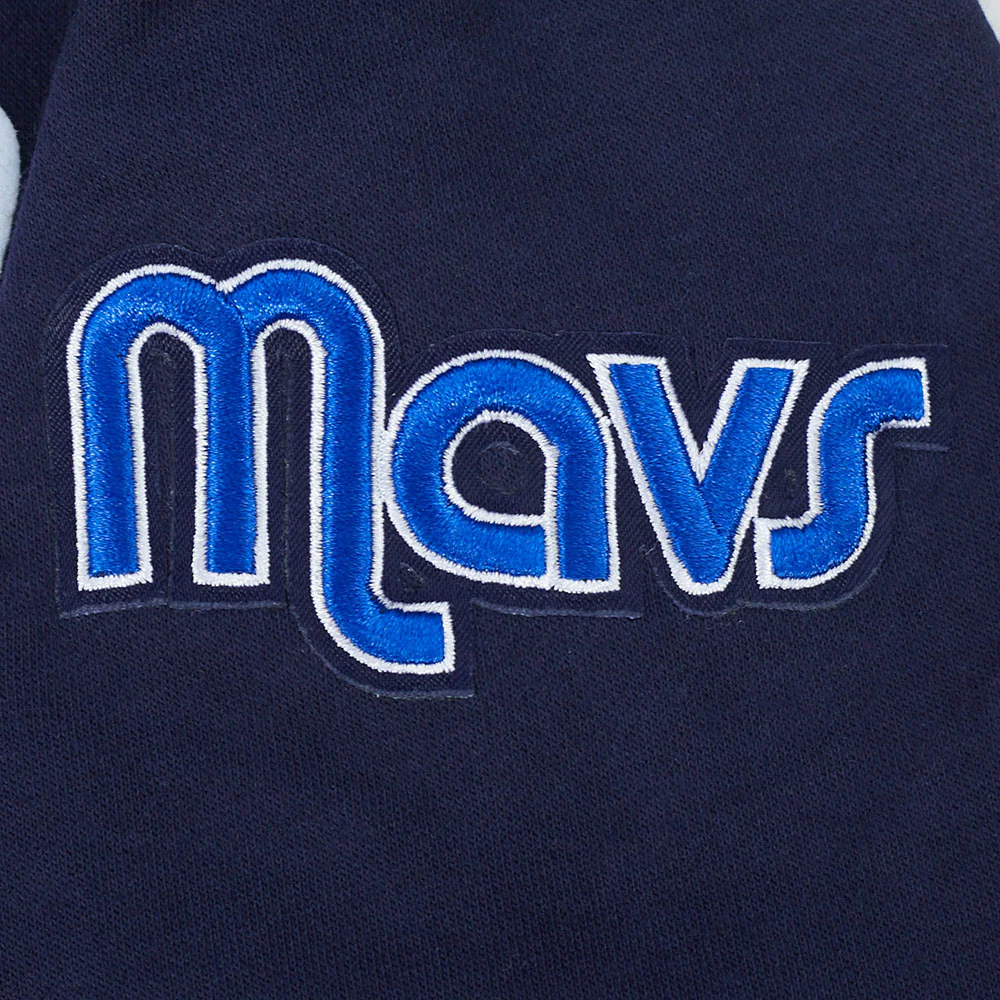 NBA DALLAS MAVERICKS ANTHONY DAVIS #3 CLASSIC PNN BIG BOY'S FLEECE PO H (MIDNIGHT NAVY) - Image 7