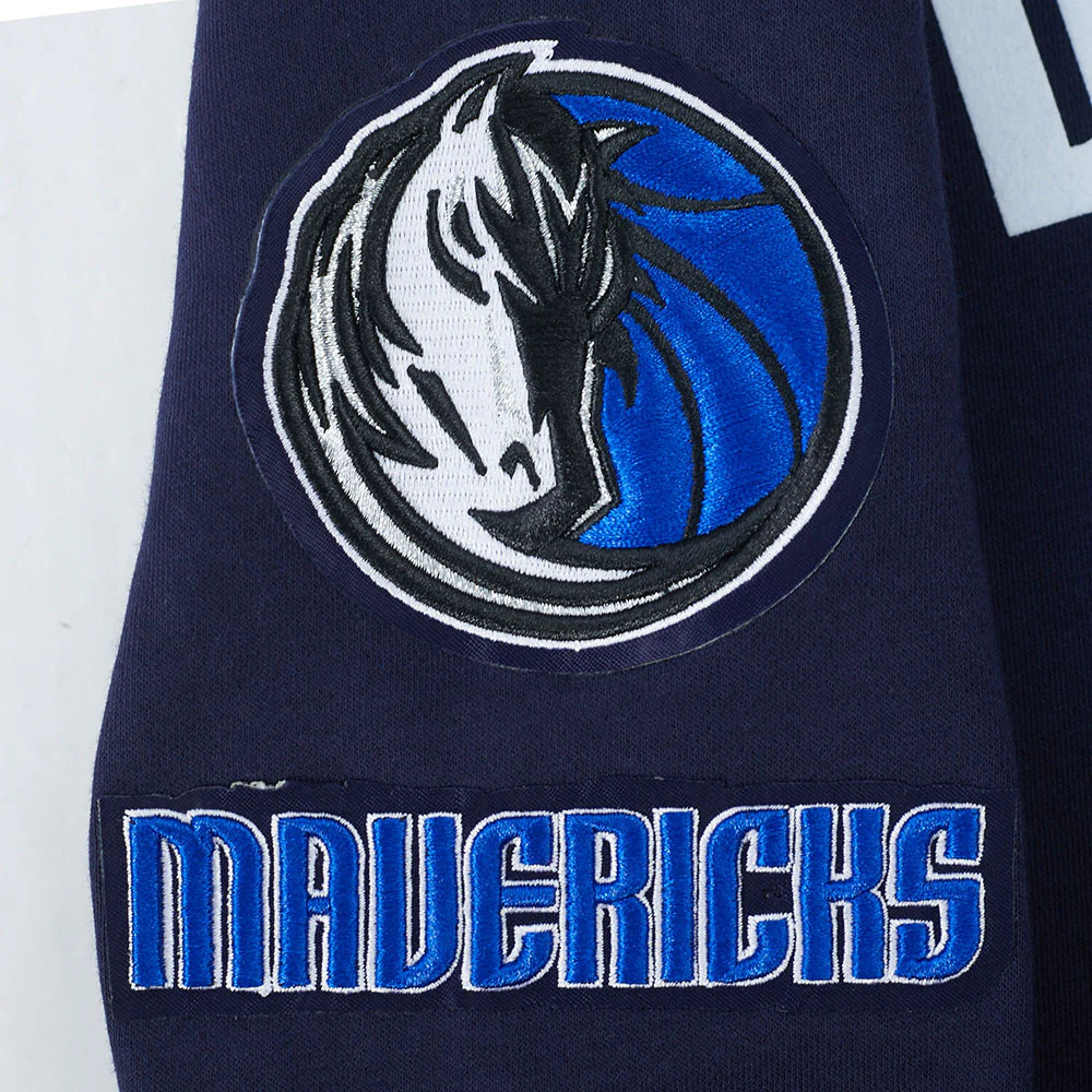 NBA DALLAS MAVERICKS ANTHONY DAVIS #3 CLASSIC PNN BIG BOY'S FLEECE PO H (MIDNIGHT NAVY) - Image 8