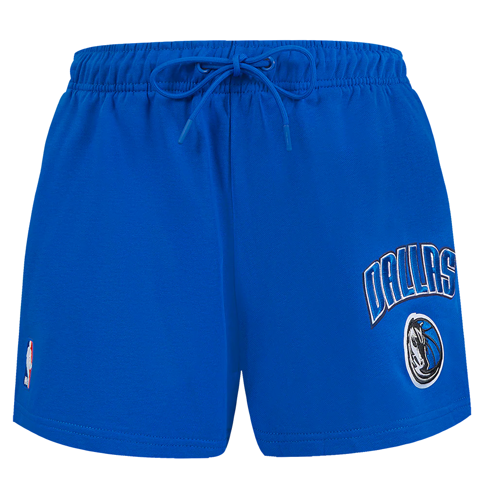 NBA DALLAS MAVERICKS CLASSIC WOMEN'S FLC SHORT (ROYAL BLUE) - Image 2