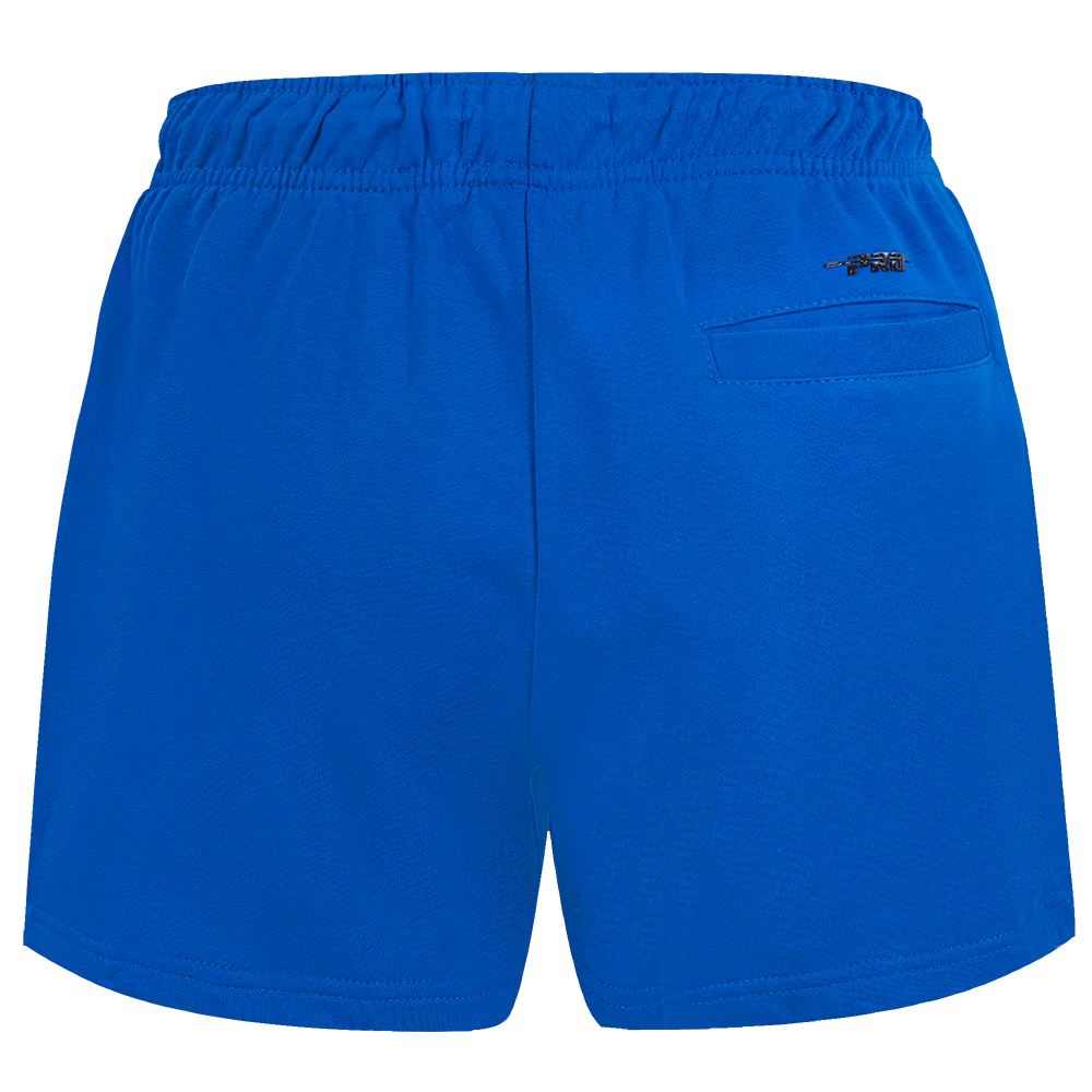 NBA DALLAS MAVERICKS CLASSIC WOMEN'S FLC SHORT (ROYAL BLUE) - Image 3