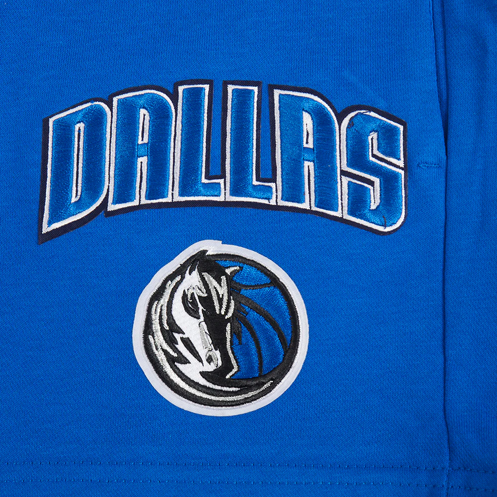 NBA DALLAS MAVERICKS CLASSIC WOMEN'S FLC SHORT (ROYAL BLUE) - Image 5