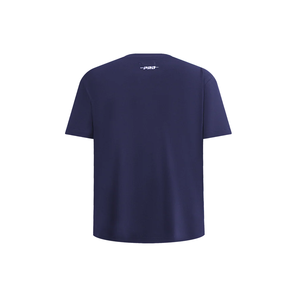 NBA DALLAS MAVERICKS RETRO CLASSIC LITTLE BOYS SHORT SLEEVE TAPING TEE (MIDNIGHT NAVY) - Image 3