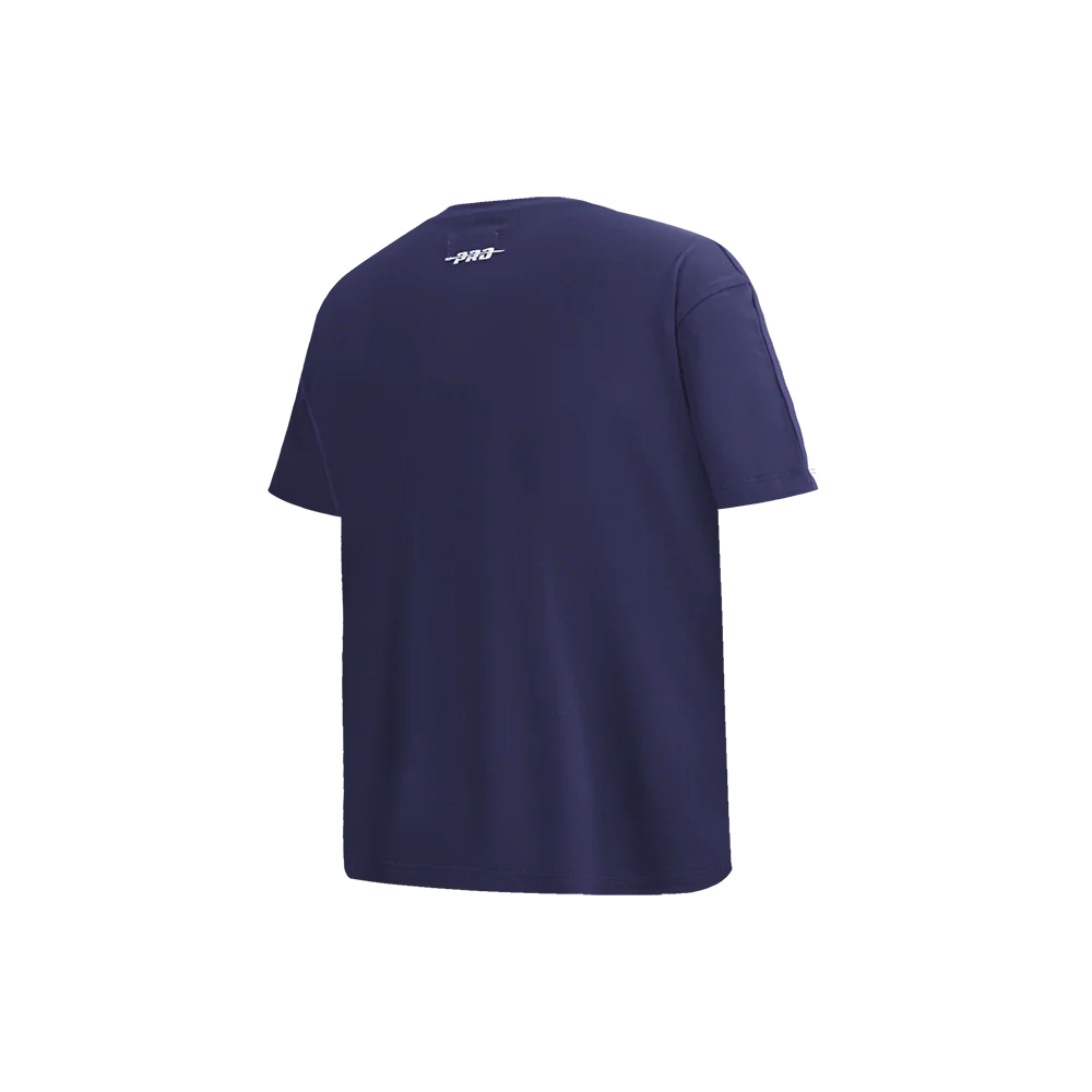NBA DALLAS MAVERICKS RETRO CLASSIC LITTLE BOYS SHORT SLEEVE TAPING TEE (MIDNIGHT NAVY) - Image 4