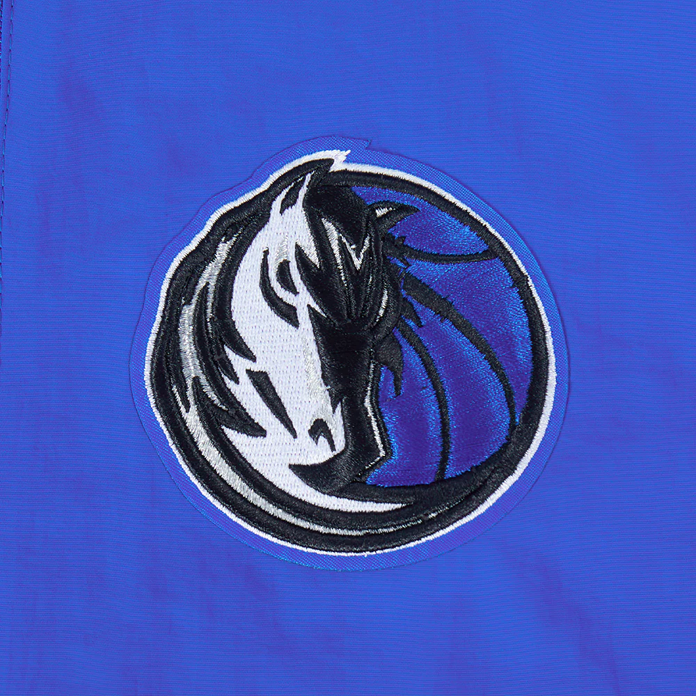 NBA DALLAS MAVERICKS CLASSIC WIND WOVEN WOMEN'S 1/2 JACKET (ROYAL BLUE) - Image 7