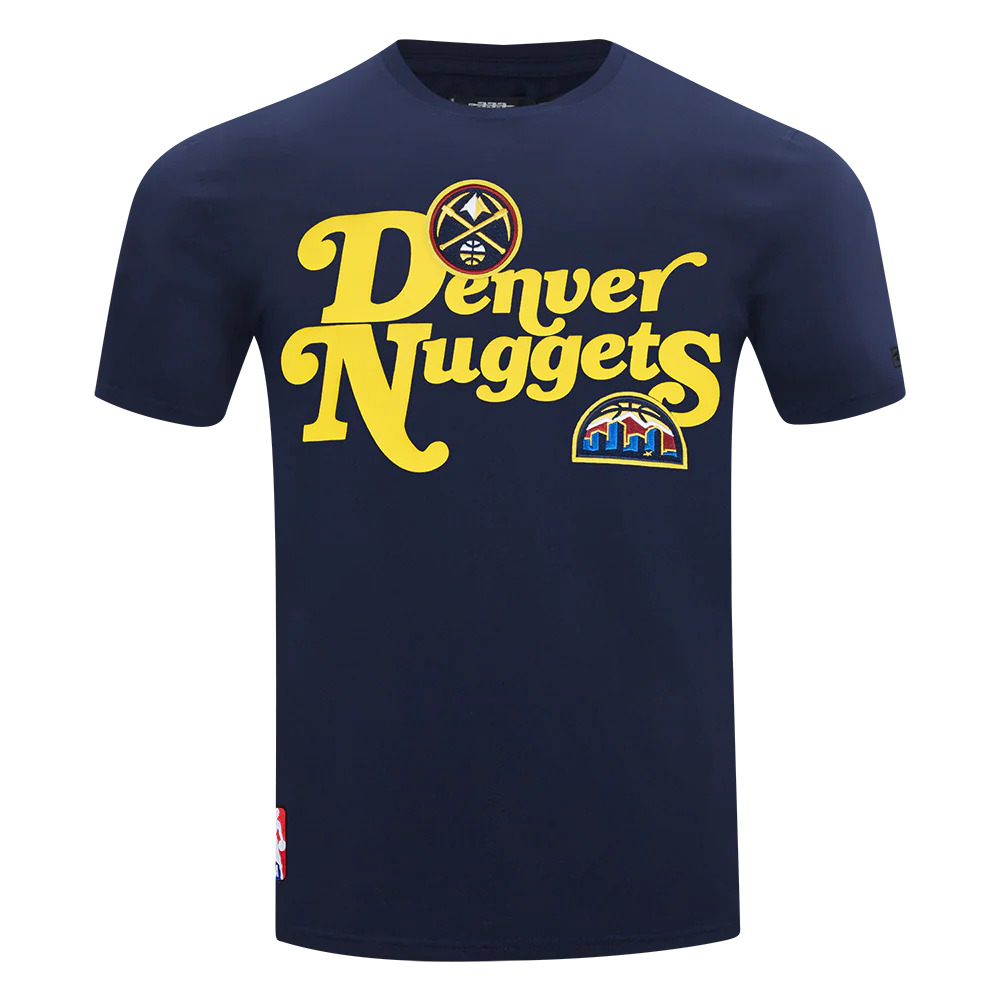 NBA DENVER NUGGETS SOUVENIR MEN'S SJ TEE (MIDNIGHT NAVY) - Image 3