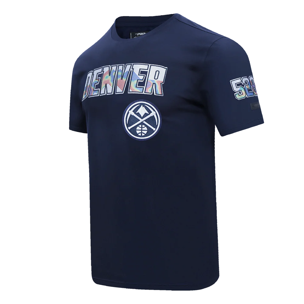 NBA DENVER NUGGETS CITY EDITION 24-25 MEN'S TEE (MIDNIGHT NAVY) - Image 2