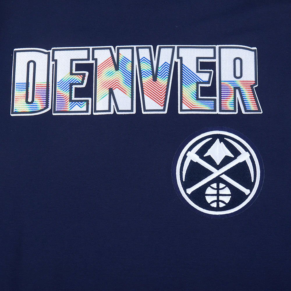 NBA DENVER NUGGETS CITY EDITION 24-25 MEN'S TEE (MIDNIGHT NAVY) - Image 7